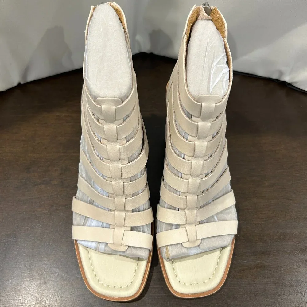 Sofft NWB Stratford Heeled Sandal, Tan‎ 7